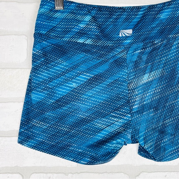 Athletic Shorts, Blue with Design, Buttery Soft, Size S/M Very Comfortable! - Picture 8 of 11